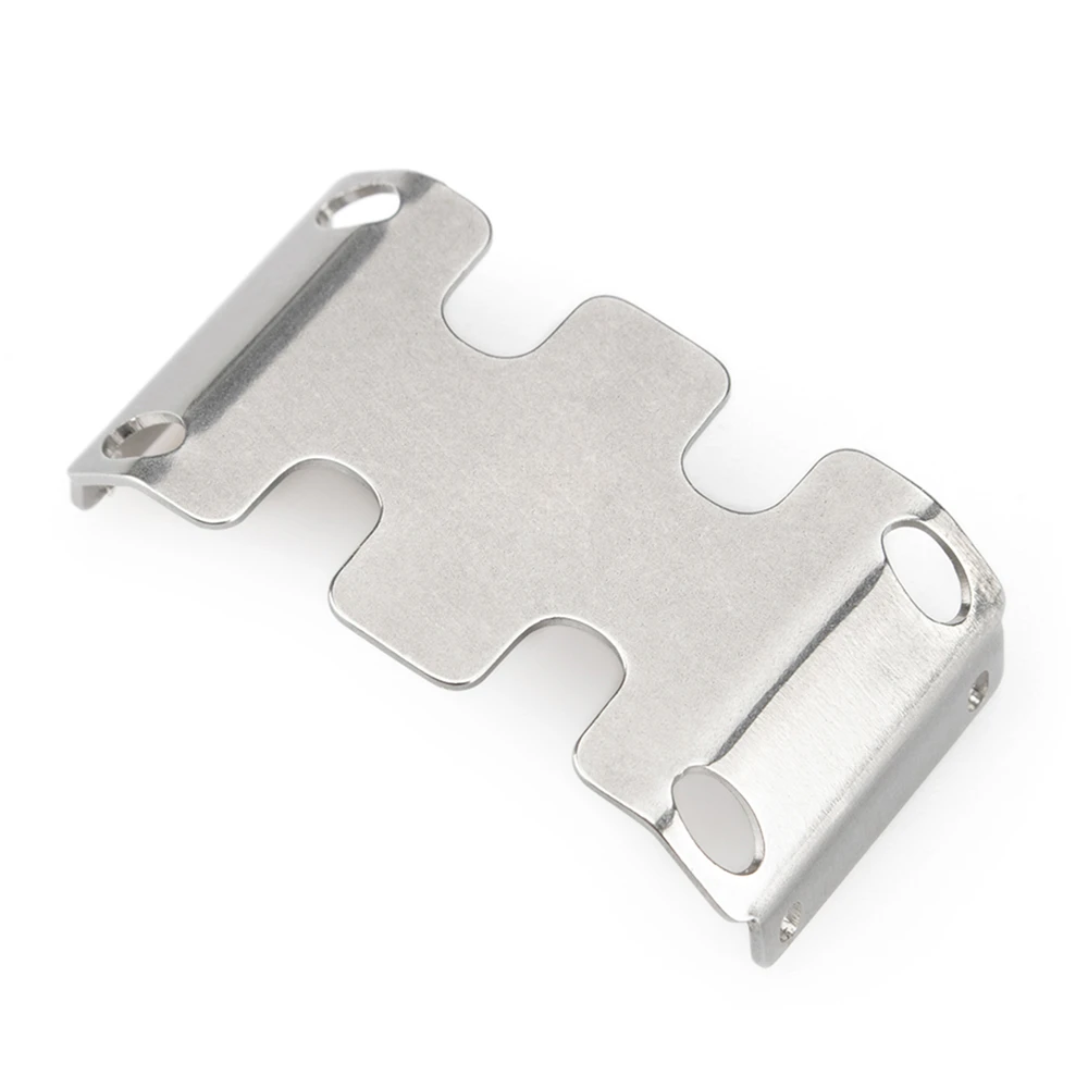 Stainless Steel Chassis Armor Guard Plate Skid Protector for Axial SCX24 90081 RC Model Car Upgrade Parts | Игрушки и хобби