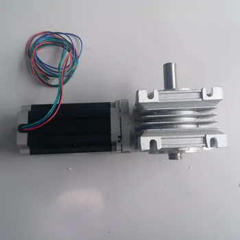 

20:1 Worm Gearbox RV030 Speed Reducer 14mm output Nema23 Stepper Motor 4.2A 112MM 3NM 430Oz-in Convert 90 degree For CNC Router