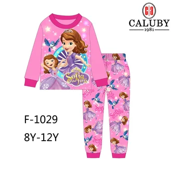 

Wholesale Baby Girls Princess Costume Pijama Kids Pajamas Set Children Cartoon Clothes For Infantil 8-12Y Pajamas