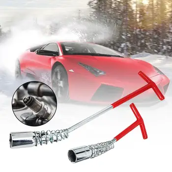 

16/21mm Auto Car T-Handle Spark Plug Socket Wrench Remover Installer Hand Tool Universal Structure Hand Tool