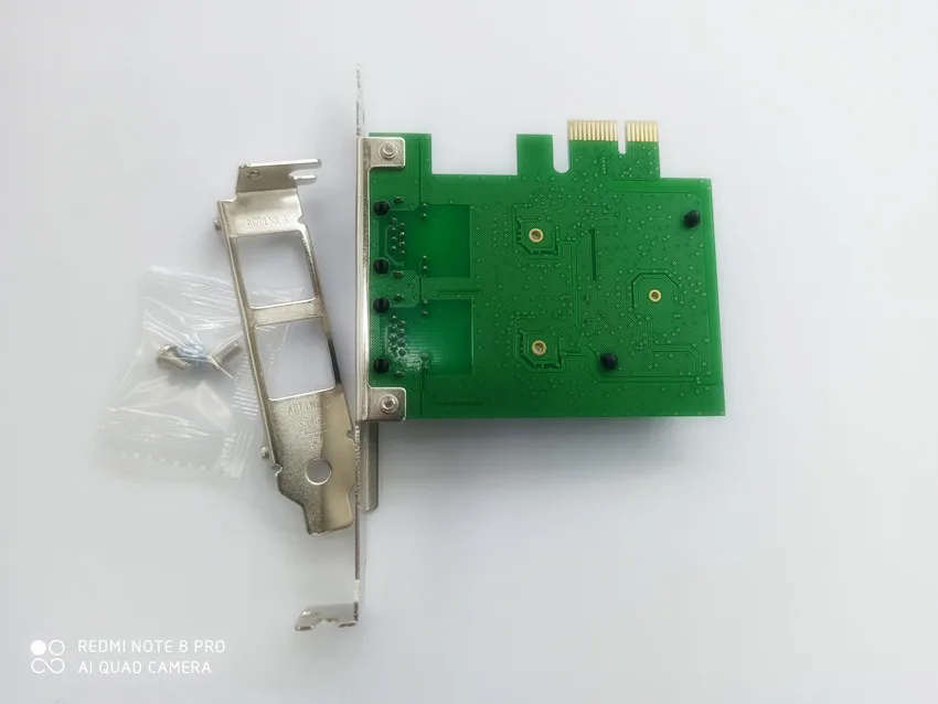 Сетевой адаптер SOUPEI с 2 портами PCIE на гигабитный адаптер PCI-e X1 на RJ45 адаптер самоадаптивный на 10 м/100 м/1000 м