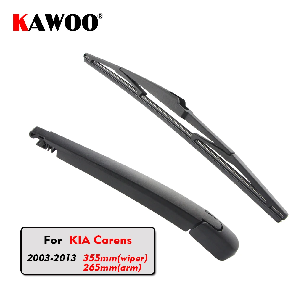 Стеклоочистители заднего стекла KAWOO для хэтчбека KIA Carens (2003 2013) 355 мм|window wiper arm|wiper