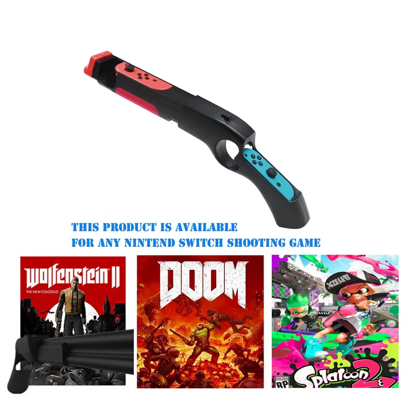 

Nintend Switch Accessories Joystick Holder Bracket Hand Grip For NS Switch Joy-con Shooting Gun Case Shell NS Joycon Games