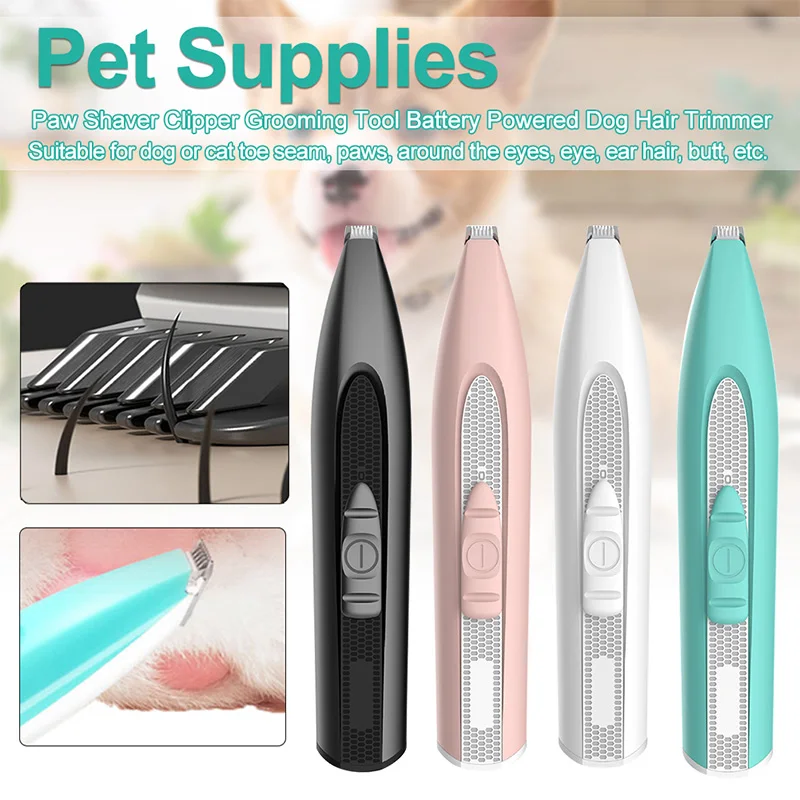 Cortador de pelo para perros y gatos, herramienta de aseo para mascotas, afeitadora, cortador de pelo para mascotas