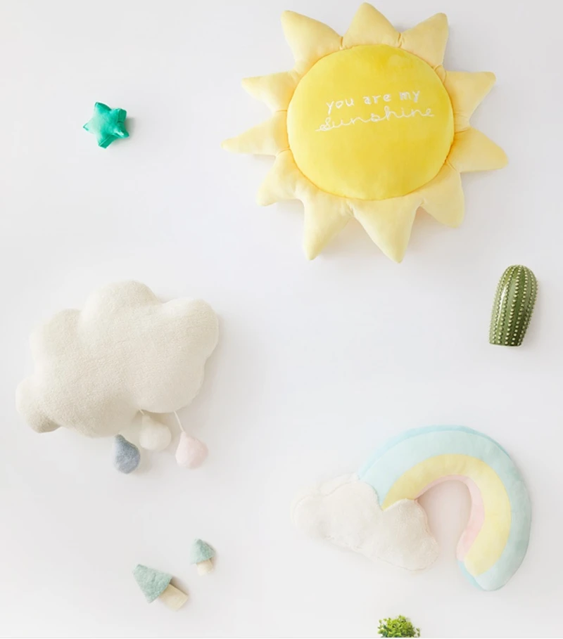 Kawaii Weather Plush Pillows - 8 - Kawaii Mix