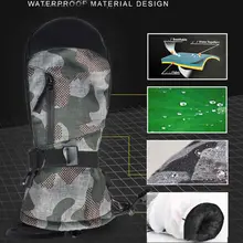 Новые унисекс зимние лыжные перчатки с сенсорным экраном водонепроницаемые камуфляжные термоперчатки