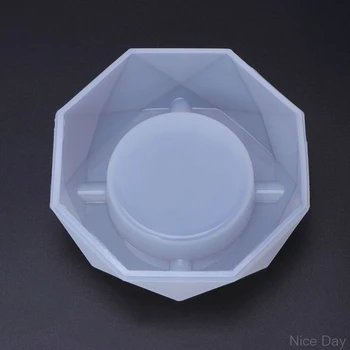 

Silicone Mold Craft Ashtray Epoxy Resin Plaster Cement DIY Making Cake Decoration Plants A18 20 Dropship