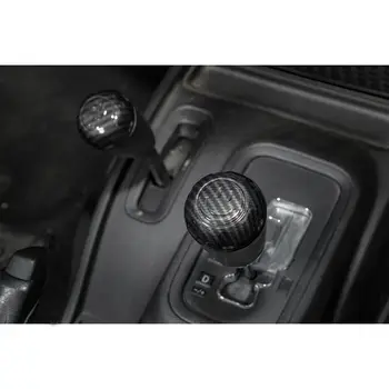 

2pcs Gear cover For Jeep Wrangler JK 2011-2017 Carbon Fiber Grain Decor ABS