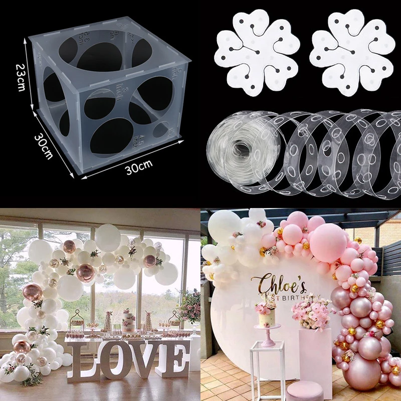 Balloon Accessories Balloon Arch Decoration Balloon Chain Glue Dot