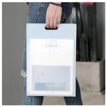 Портативный простой A4 Сумка для документов Водонепроницаемая папка для файлов органайзер для бумаг чехол расширяющиеся файлы офисные канцелярские принадлежности