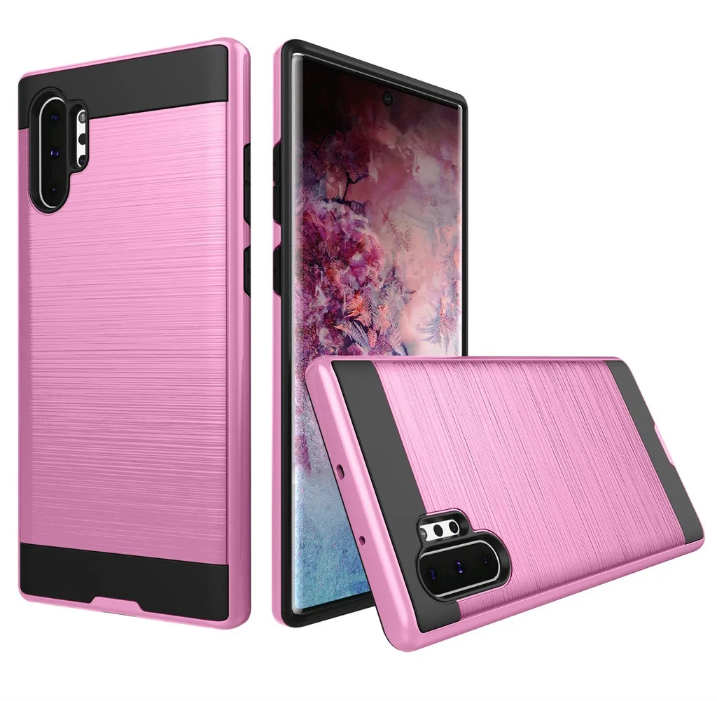 Для samsung Note10+ портативные полузакрытые чехлы для телефонов Роскошный Жесткий матовый чехол амортизирующий Противоскользящий ударопрочный чехол