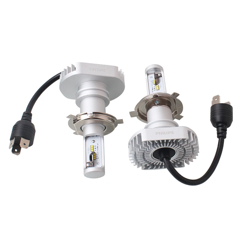 Philips LED H4 H7 H8 H11 H16 9003 Ultinon 6000K холодный синий белый свет + 160% ярче Автомобильная фара