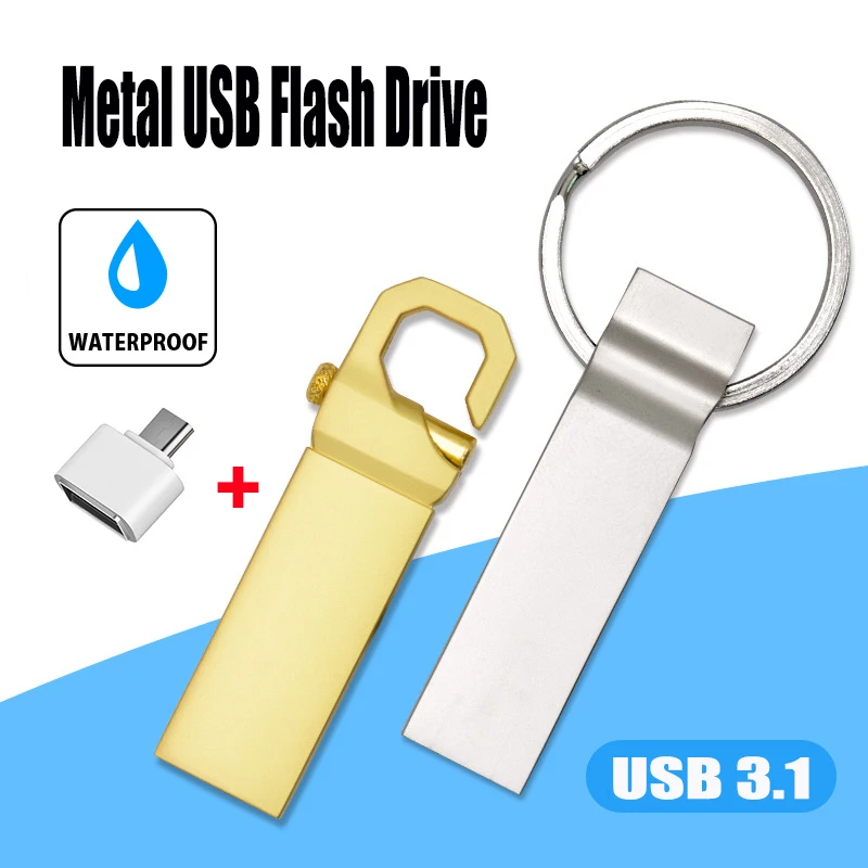 Mini Cle USB 3 0 Флешка 128 ГБ флешка 256 Гб 64 32 водонепроницаемый флеш-накопитель Memoria