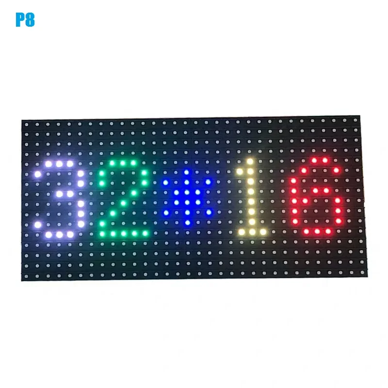 Наружная Светодиодная панель SMD3535 8 мм модуль экрана дисплея 256x128
