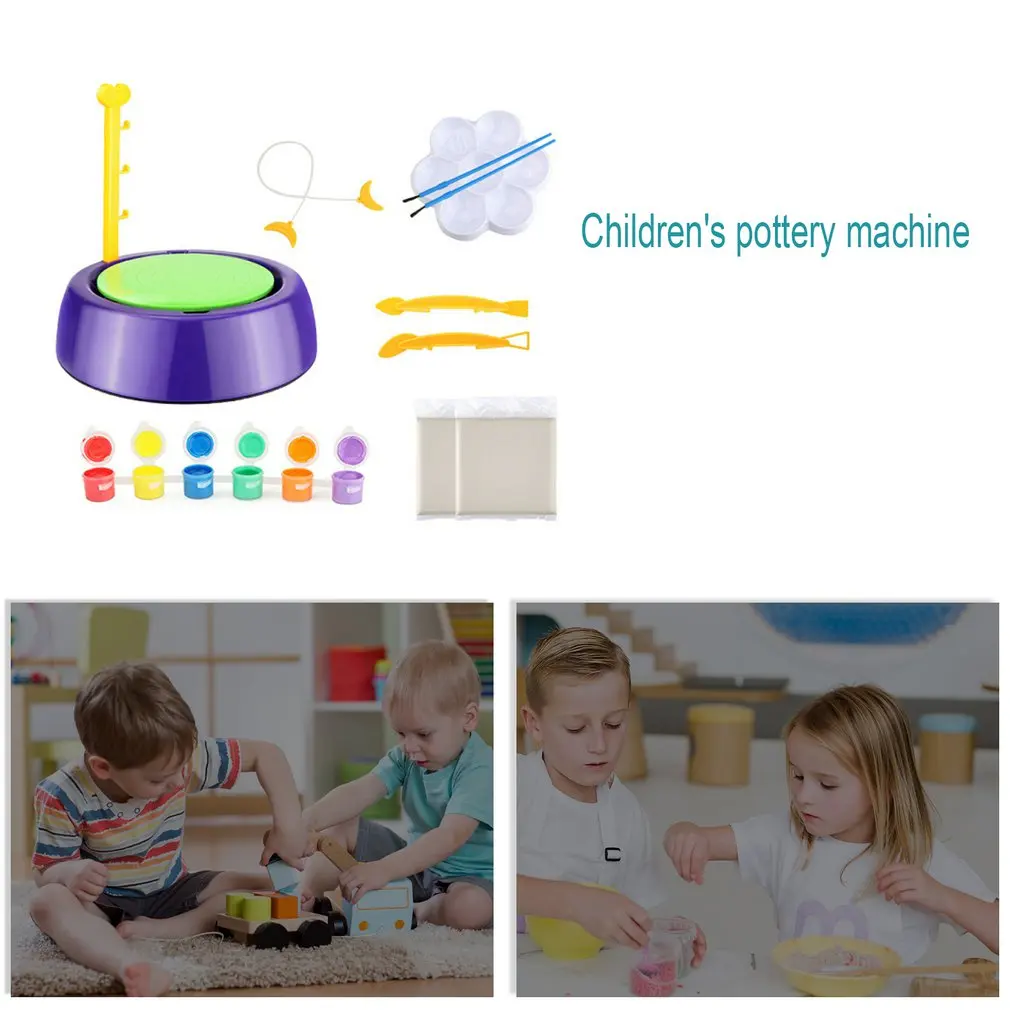 Electric Ceramic Toy Clay Children'S Educational Toys Children'S Ceramic Machine Diy Handmade Toy Creative Gifts