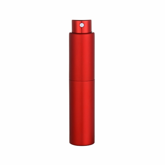 Travel Portable Aluminum Perfume Refillable Portable Spray Rotating Bottle Travel Empty Atomizer