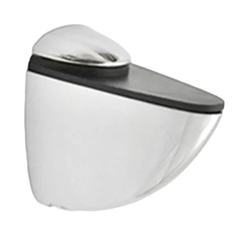 

F Shelf Support Polished Chrome Brackets Clamps For Glass & Wooden Shelves