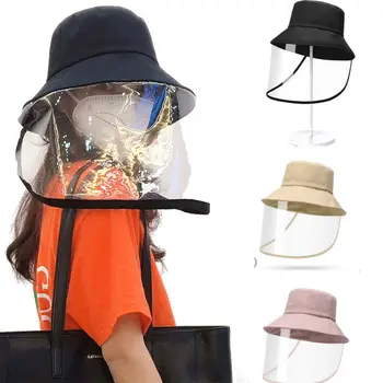 

A 1PCS Safety Protective Hat Face Shield Cap Anti Fog Work Guard Hat