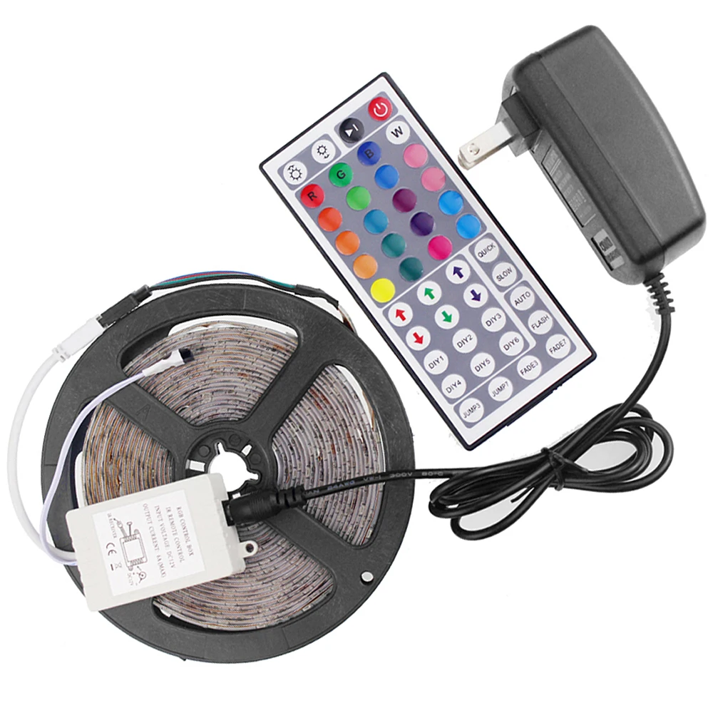 

5M 2835 Led Rgb Strip Waterproof Flexible Ribbon 60 Leds/m Epistar Led Strip Rgb 12v Backlight Ambilight Tira Led 12v Rgb Tape