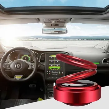

New Car Air Freshener Solar Car Perfume Rotation Car Accessories for Nissan Teana X-Trail Qashqai Livina Tiida Sunny March