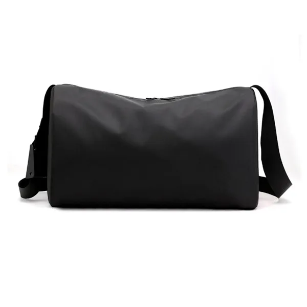 Новые модные дорожные сумки-мессенджеры унисекс большой вместимости, нейлоновые сумки на плечо в форме бочонка, сумки на молнии Bolso de mano - Цвет: Black