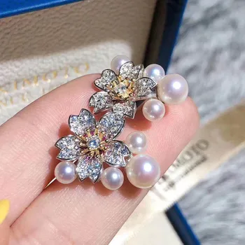 

Pearl Earring Making S925 Sterling Silver Earring Hooks Clasp Accessories Findings For Jewelry Making Wholesale Jewelry No Pearl