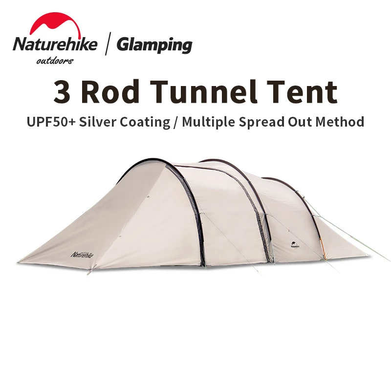 Naturehike Outdoor Large Tunnel Tent 4 