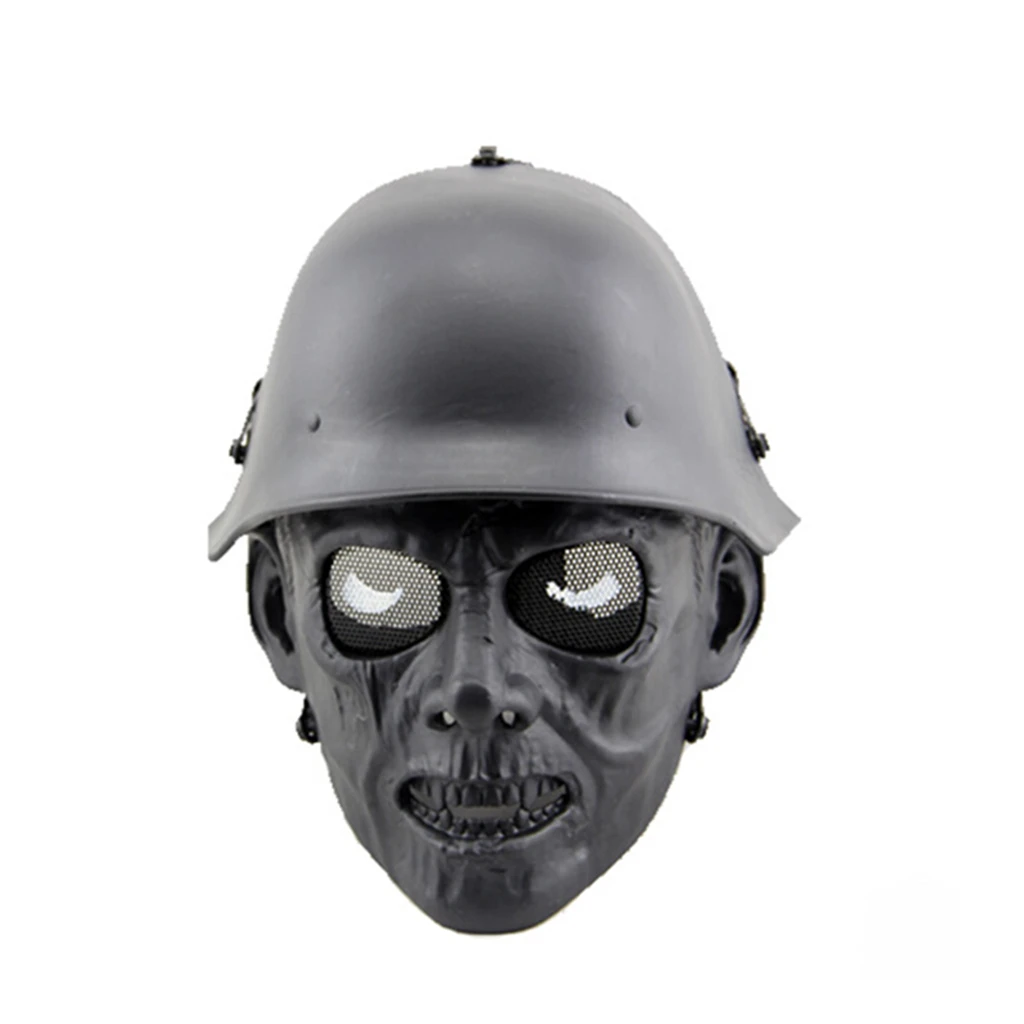 Открытый охотничий как в CS маска Wargame Хэллоуин маска призрак полное лицо череп кости страйкбол Пейнтбол Маска