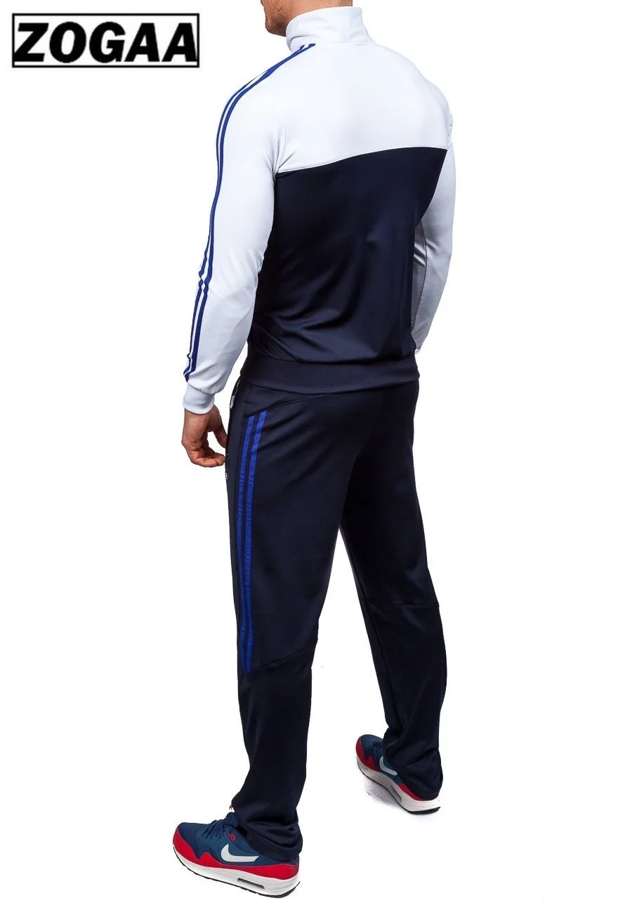 2 Pieces Set for Men Pant and Tops ZOGAA New Men' Fashion Plus Size XS-4XL Sportswear Men SummerTracksuit Sweatsuit