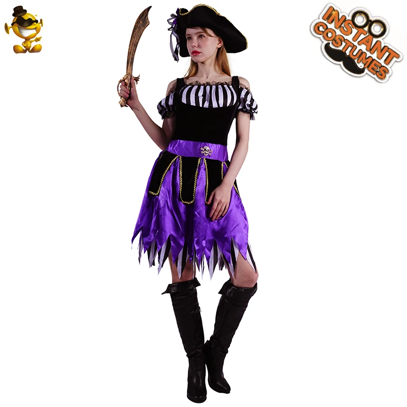 Pirate Costume for Woman Dress Up Party 