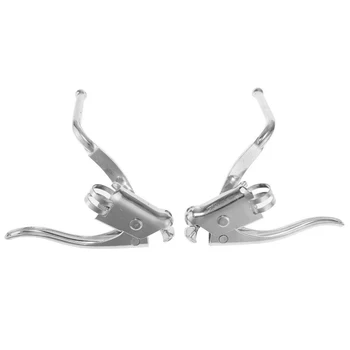 

1 Pair Road Bike Racing Bicycle Brake Dual Levers Handles for Bent Drop Bar