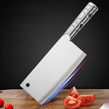 

Stainless Steel Kitchen Knife Professional Chef Knife Sharp Home Meat Cleaver Vegetables Cutlery Utility Knives Cooking Tools