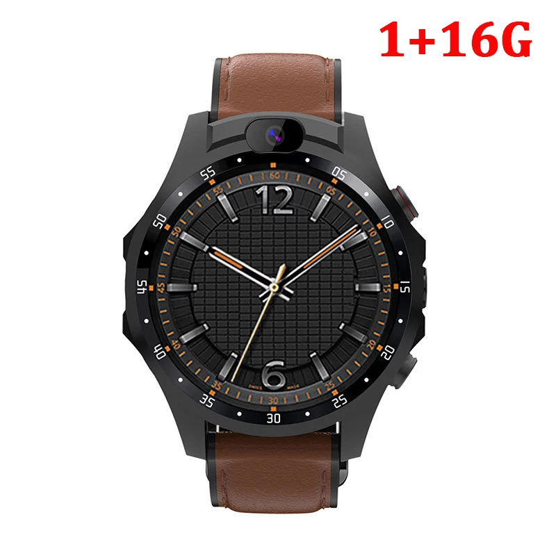 4G Internet access Smart Watch With video 3+32G GPS Heart rate Monitor ECG Blood Pressure IP68 Wrisatband SmartWatch - Цвет: C