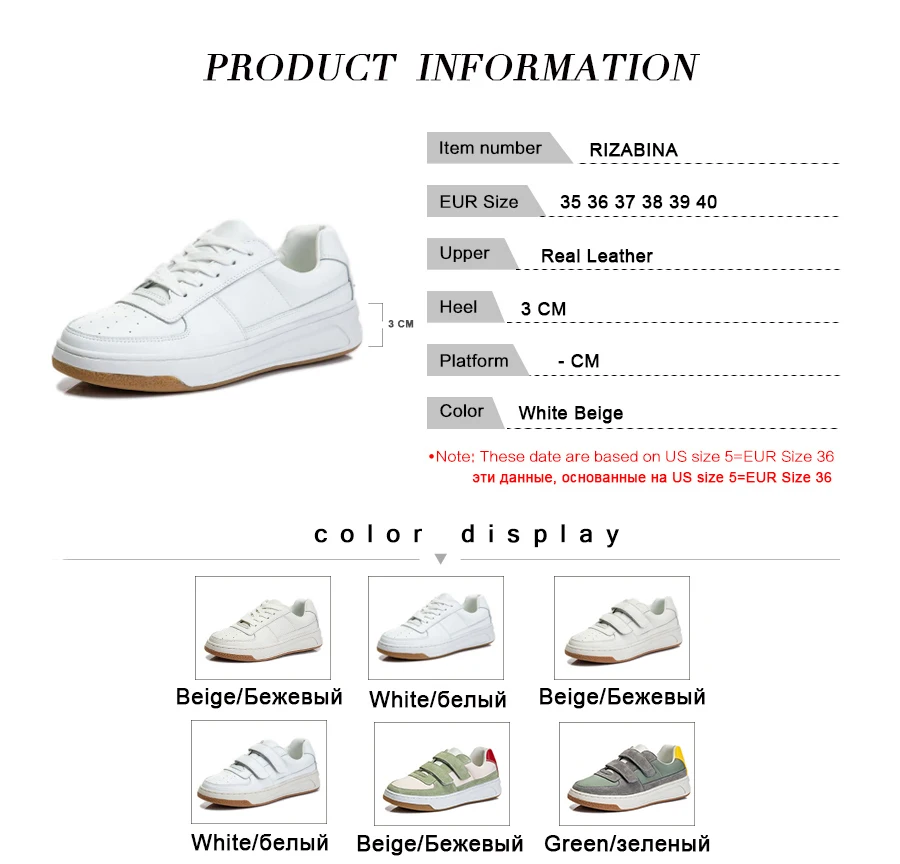 RIZABINA Ins Women Sneakers Real Leather Fashion Flats Shoes Woman Cross Strap Casual Daily Spring Lady Footwear Size 35-40