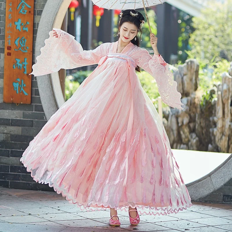 Традиционное платье в китайском стиле Hanfu кино и телевидение драма фотография