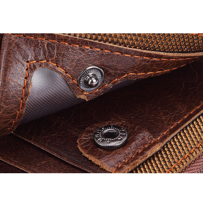Настоящие Crazy Horse мужские кошельки из натуральной кожи, сумка для денег, короткий кошелек для монет, маленький винтажный тонкий кошелек, высококачественные дизайнерские кошельки