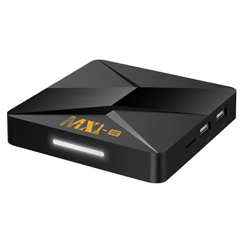 

MX1-SE TV Box RK3228A Android 9.0 Network Player 2GB+8GB 2.4G Wifi Quad Core 4K HD TV Media Player(EU Plug)