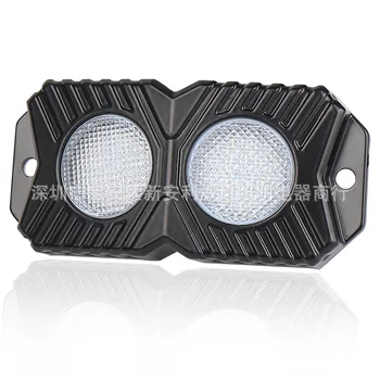 

In 2020 the new double row monochromatic light rock light LED decorative light off-road car atmosphere lighting lamp