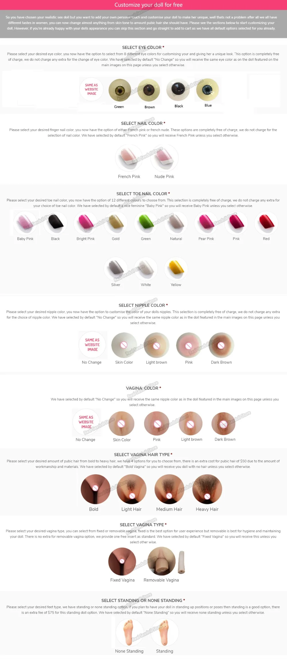 无肤色选项打水印详描简洁版