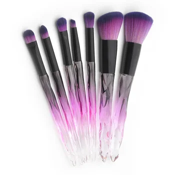 

7/10Pcs Makeup Brushes Set Multifunctional Cosmetic Concealer Brushes Portable Eyeshadow Lip Make Up Brush Crystal Cosmetic Tool