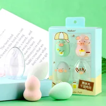 Спонж для макияжа, косметический спонж, супер мягкий, для тонального крема, для лица, упаковка пудры, не латексный материал, инструменты для макияжа