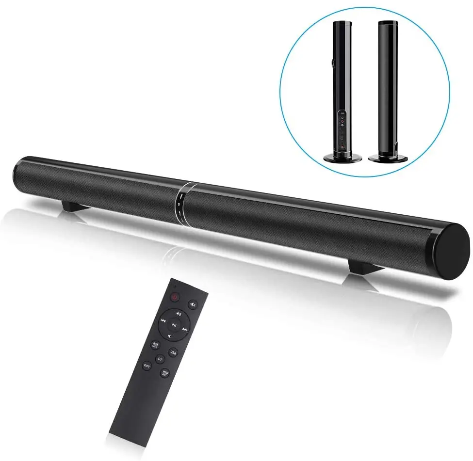 wired and wireless speakers