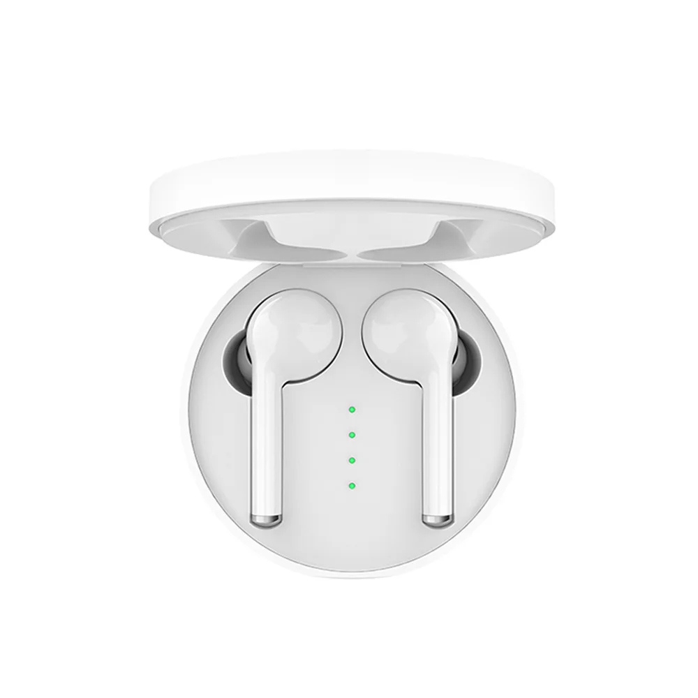 White TW40 Tws сенсорное управление Bluetooth Наушники Hi-Fi стерео супер бас беспроводные наушники HD микрофон шумоподавление - Цвет: White