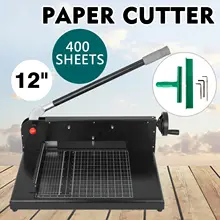 30 см/12 дюймов 300 листов A4 Сверхмощный коммерческий бумажный Гильотинный Резак для бумаги базовый резак для бумаги