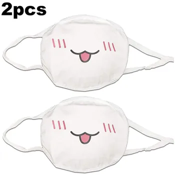 

Fashion Womens Mouth Reuse Masks Cute Kawaii Muffle Masks Mouth Cover Facial Mask Face Shield Masques Mascarillas