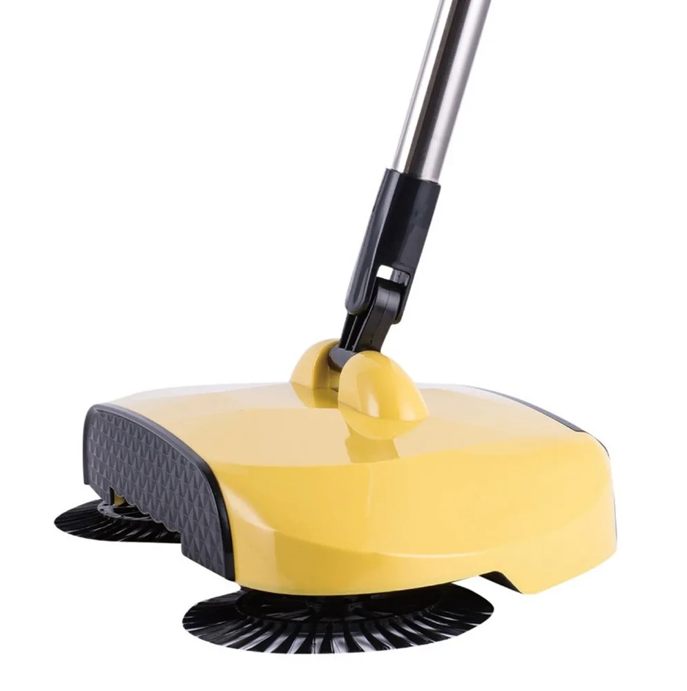 

Source sweeper wholesale manual push lazy person clean floor two in one sweep dustpan set household floor sweepe