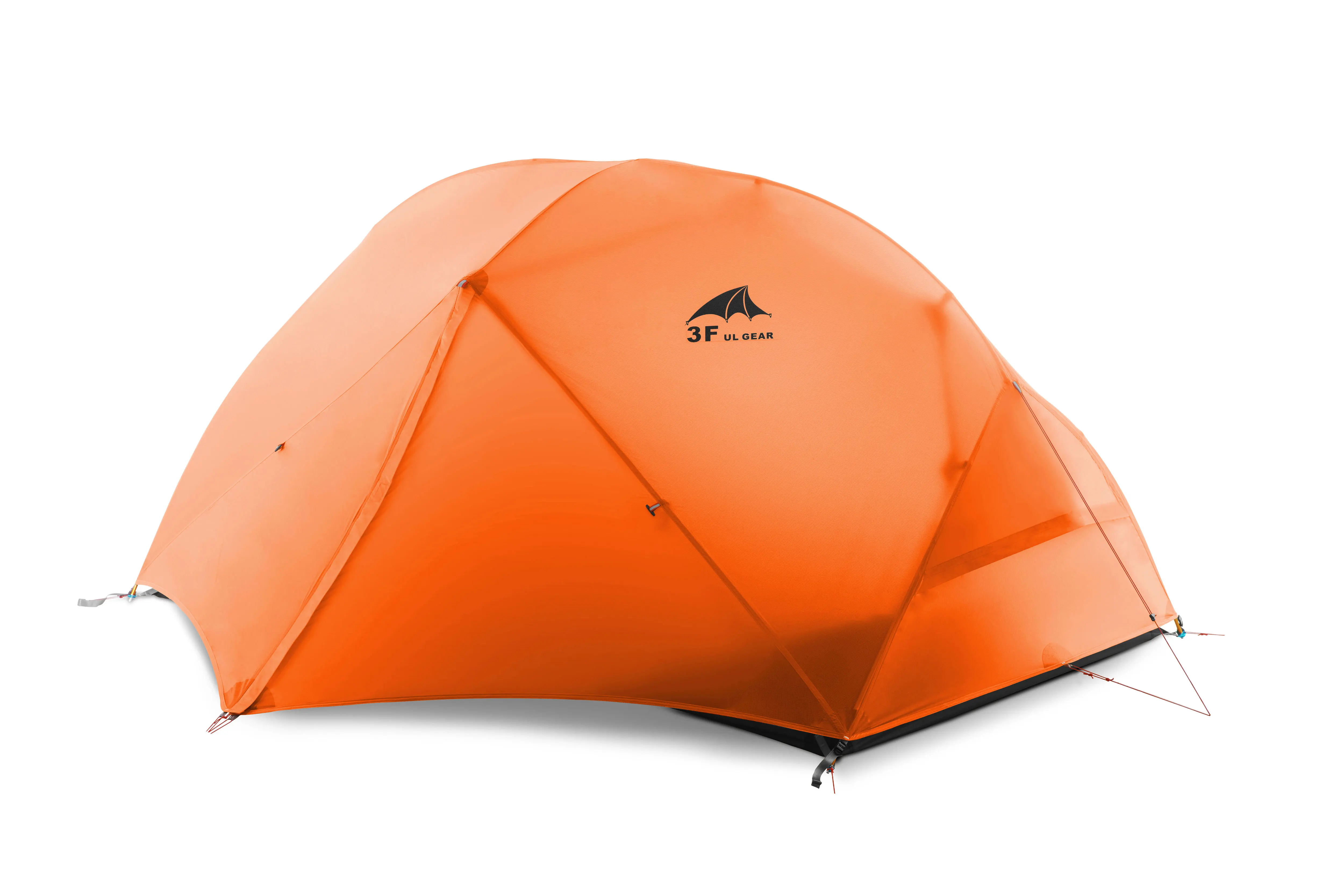 3F UL GEAR 2 человека 3/4 сезон 15D Кемпинг Палатка Открытый Водонепроницаемый Сверхлегкий походный альпинистский охотничий тент - Цвет: 15D orange 4 season