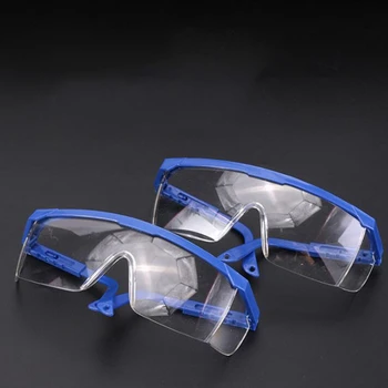 

10Pcs Dustproof Resistant Transparent Glasses Safety Goggles for Eyes Protection Working Eyewear Windproof Moto Accessories