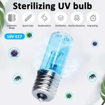 

5/10pcs Anti-Mite Lamp Tube Bulb Disinfection Bactericidal Ozone Sterilizer Bulb Germicidal Ultraviolet UV Sterilizer Light Bead