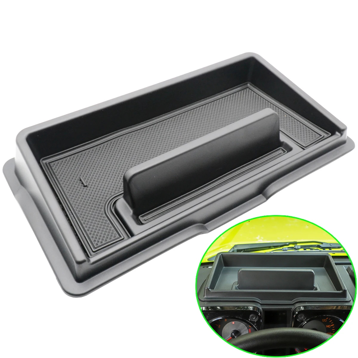 Car Interior Dashboard Storage Box Tray Holder Bin Waterproof Non-slip Car Styling Accessories For Suzuki Jimny car storage gadget car storage bin